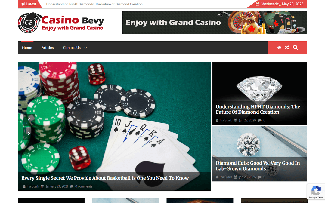 casinobevy.com publisher screenshot