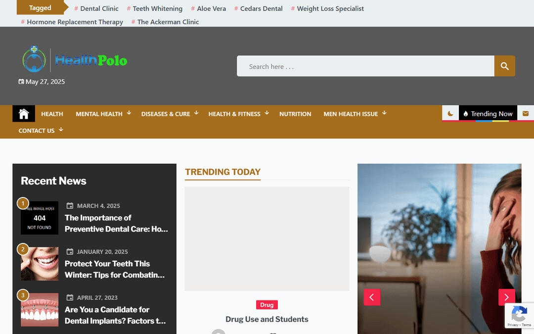 healthpolo.com publisher screenshot