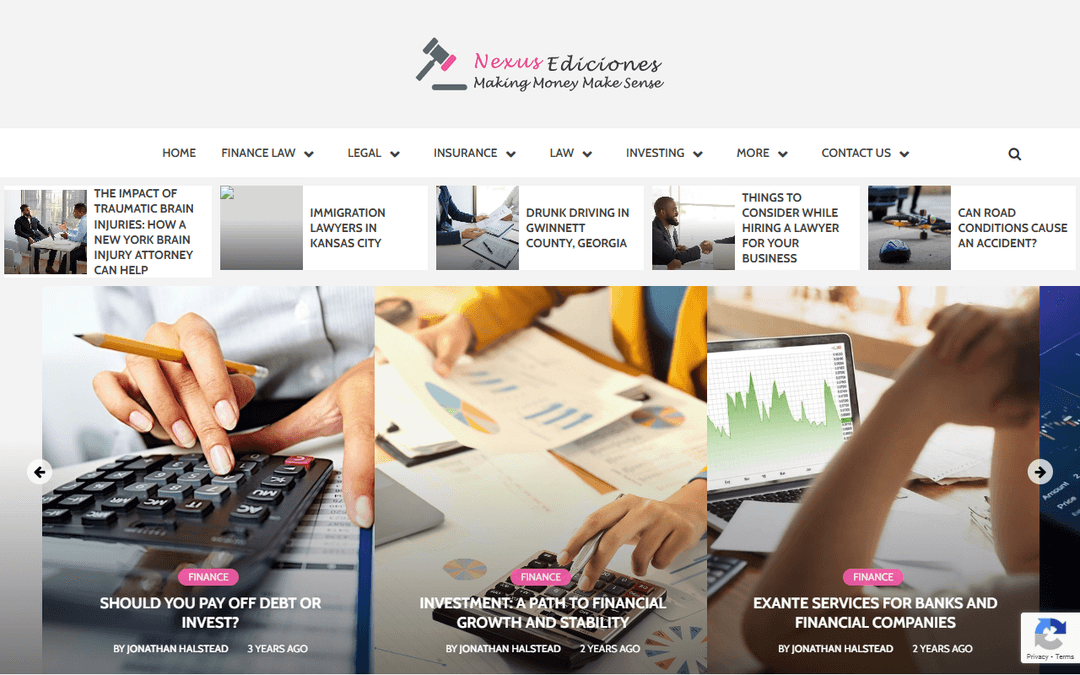 nexusediciones.com publisher screenshot