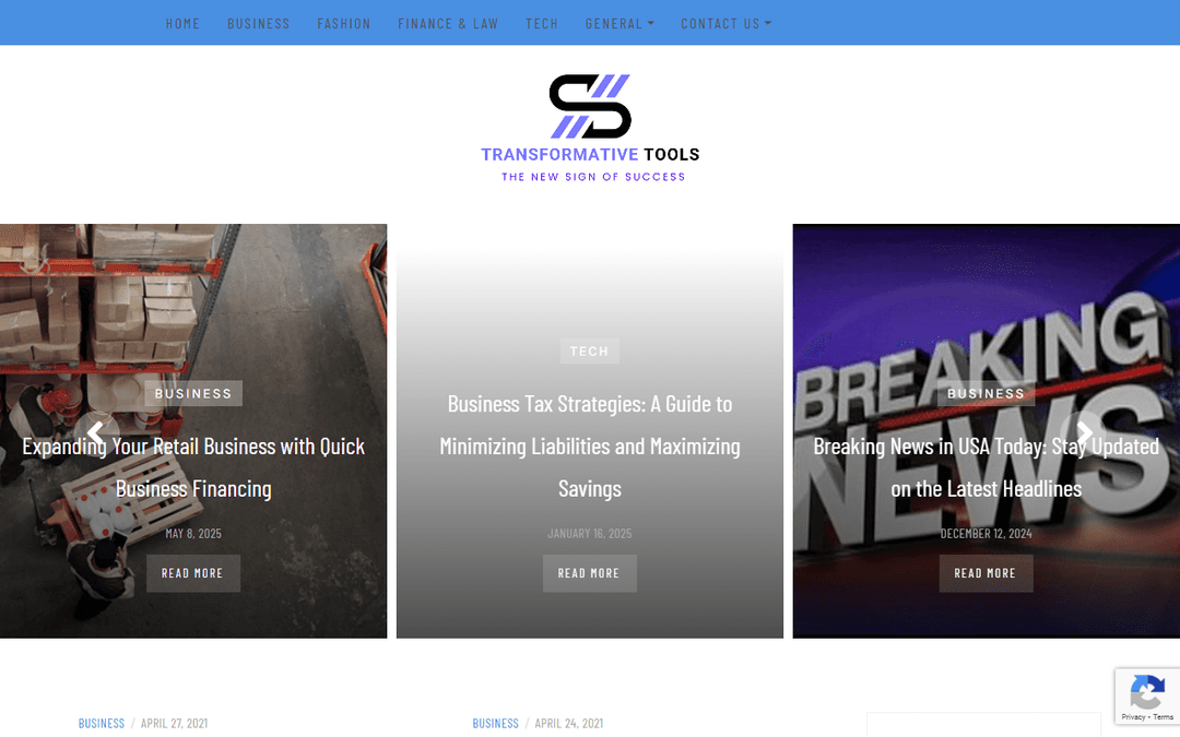 transformativetools.org publisher screenshot