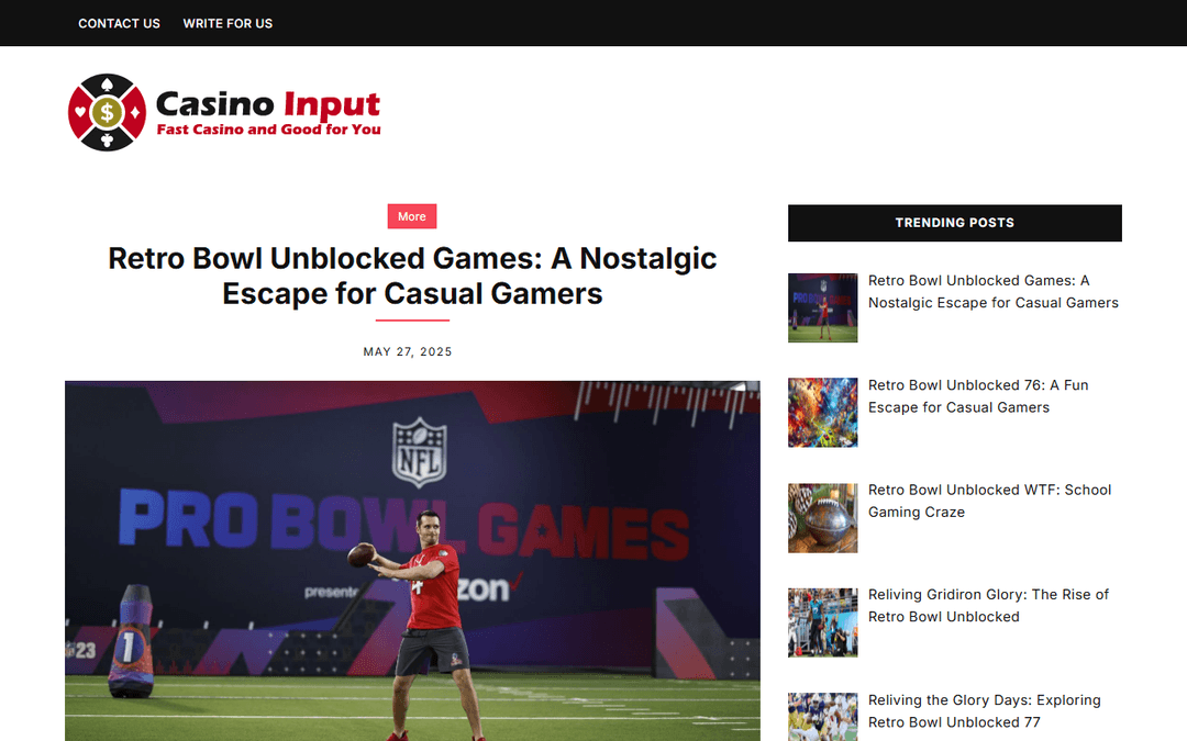 casinoinput.com publisher screenshot