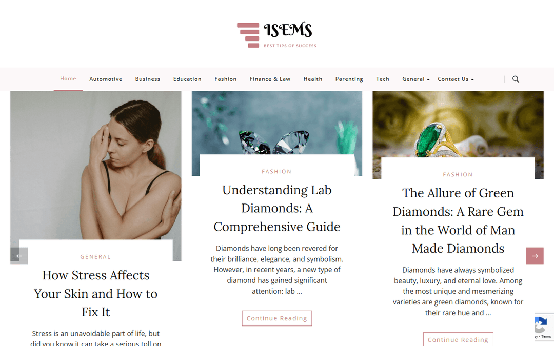 isems.org publisher screenshot