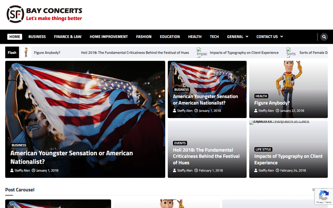 sfbayconcerts.com publisher screenshot