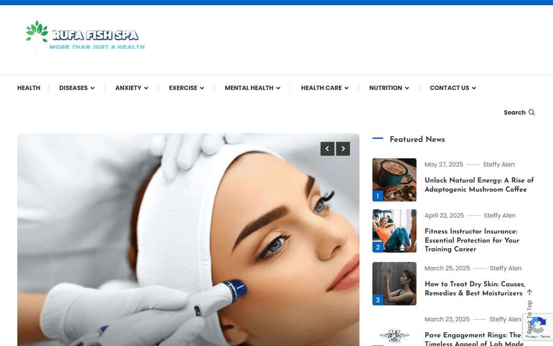 rufafishspa.com publisher screenshot