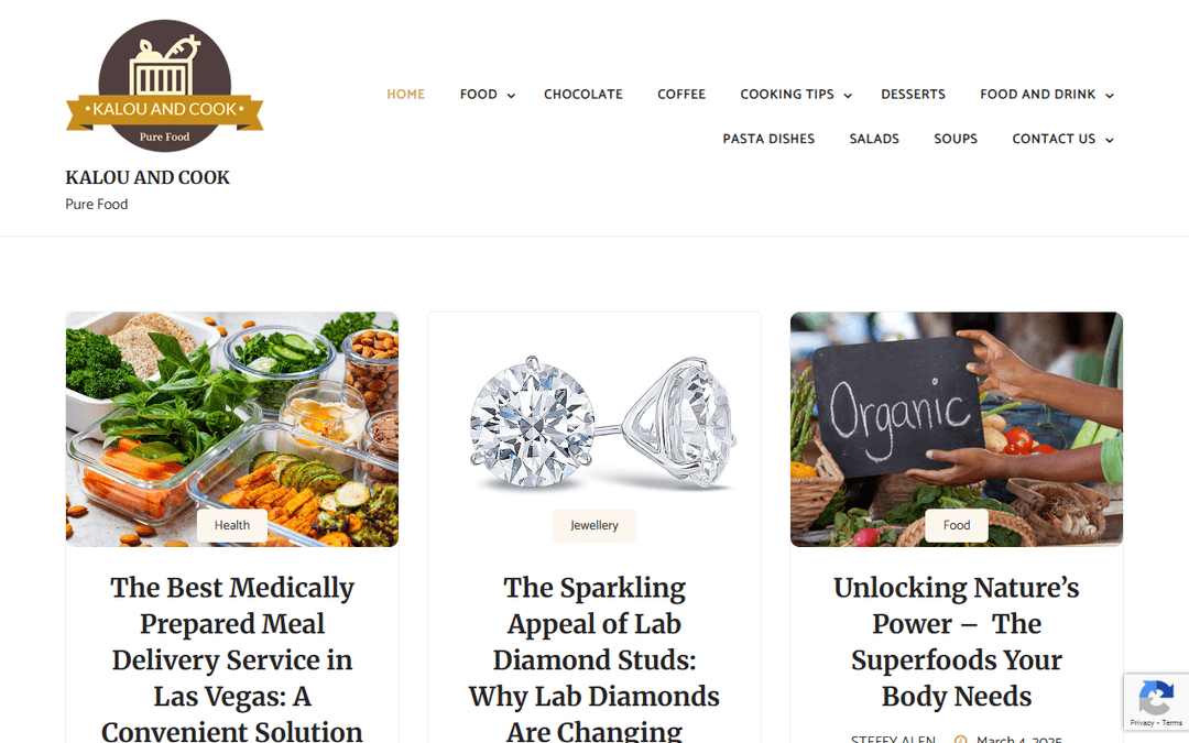 kalou-and-cook.com publisher screenshot