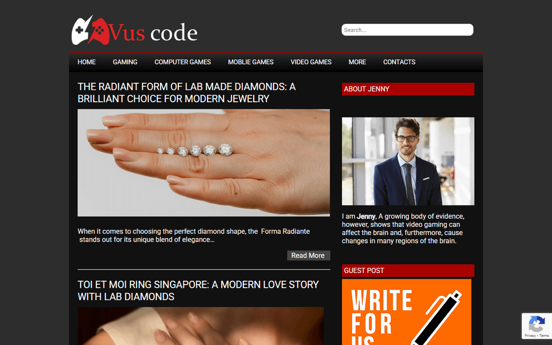 vuscode.com publisher screenshot