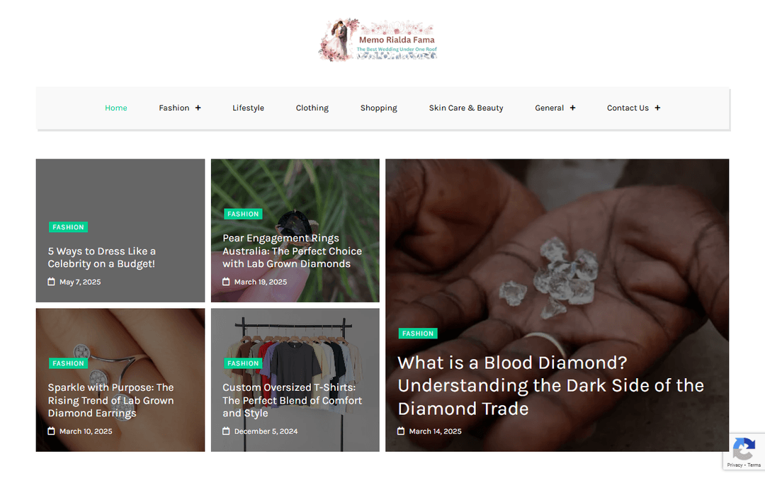 memorialdafama.com publisher screenshot