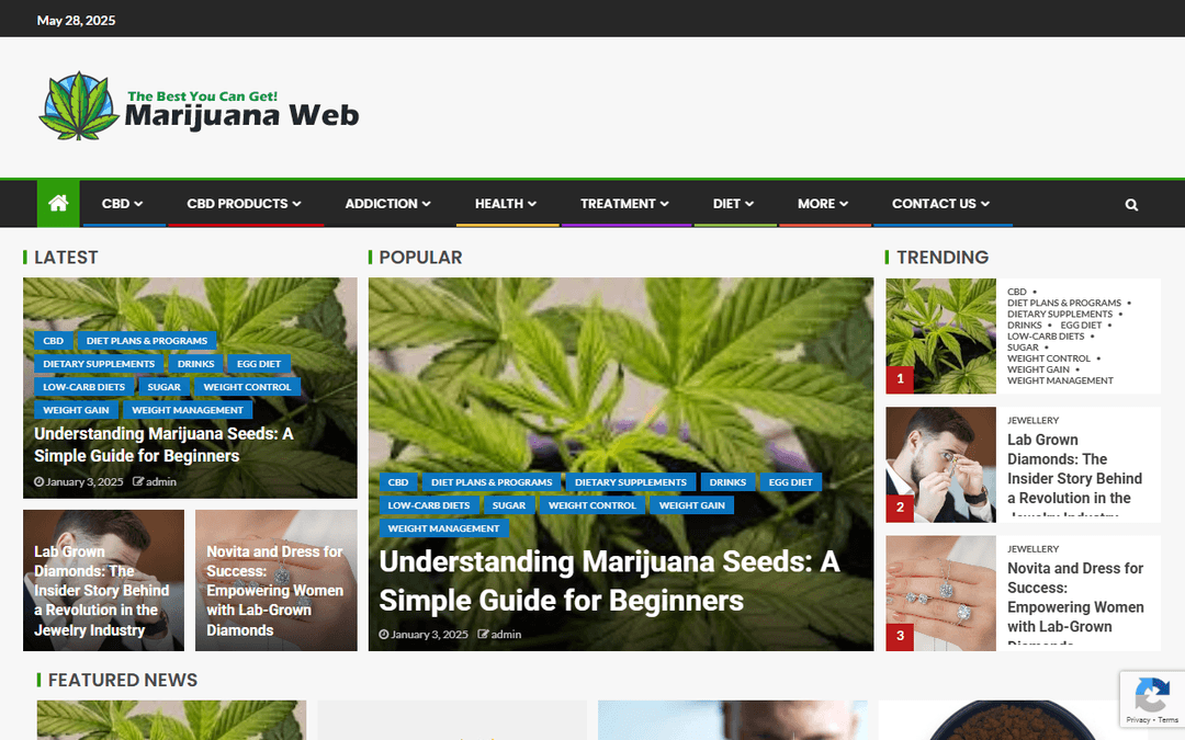 marijuanaweb.net publisher screenshot