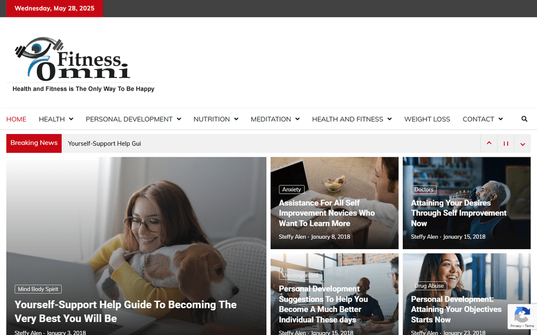 fitnessomni.com publisher screenshot