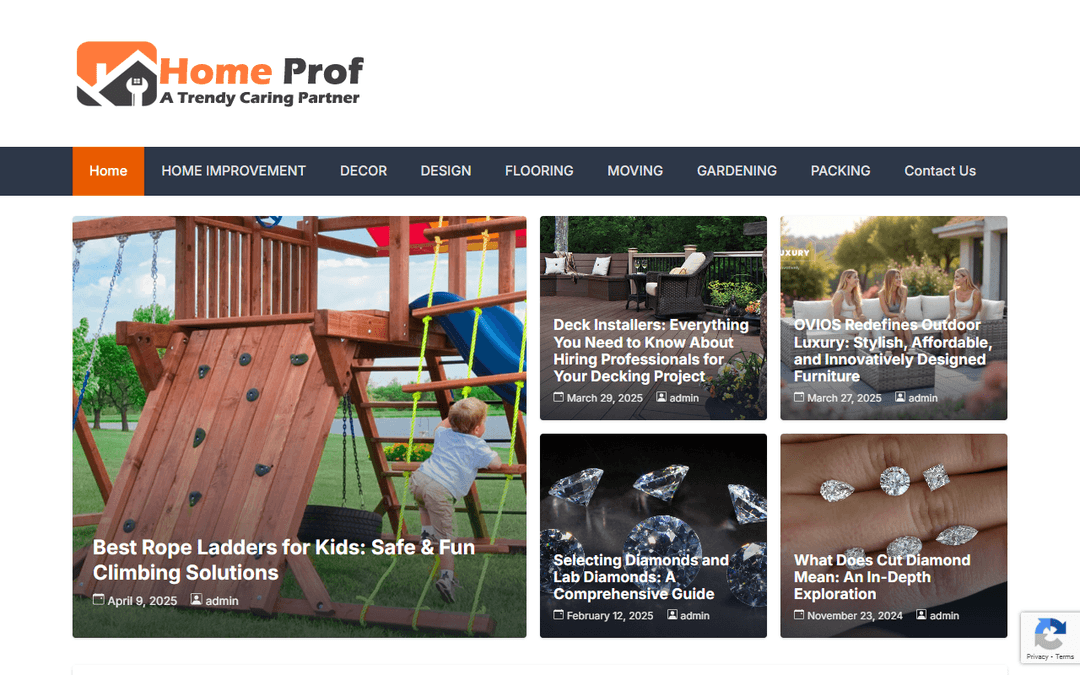 homeprof.us publisher screenshot
