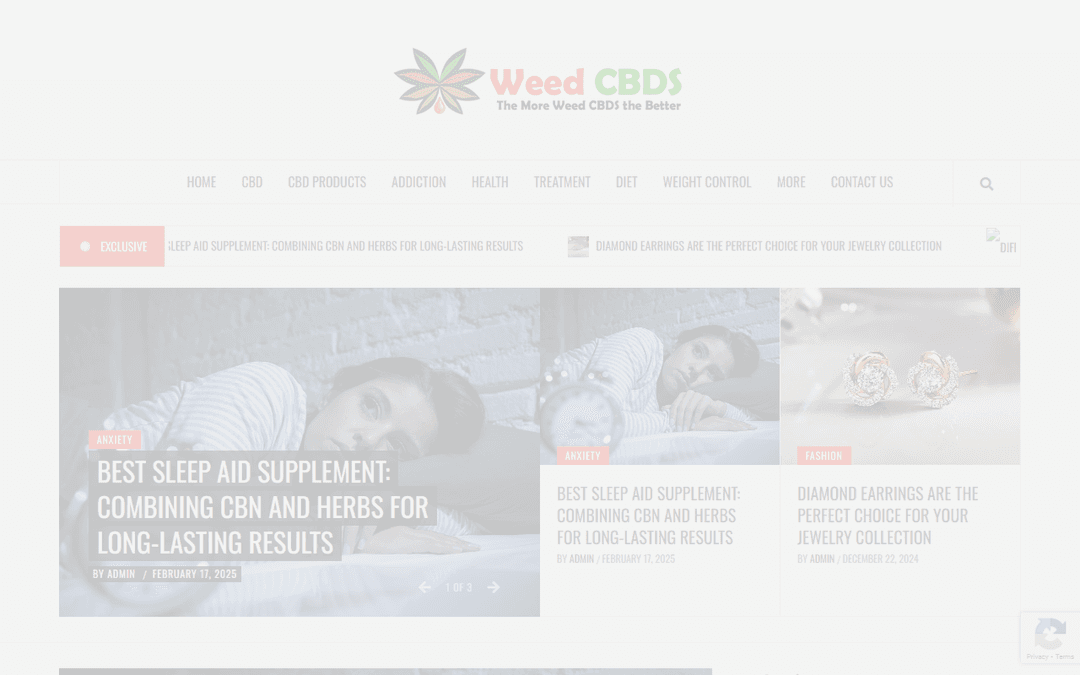 weedcbds.co publisher screenshot