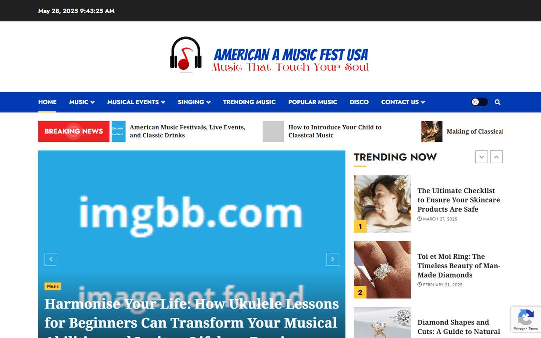 americanamusicfestusa.com publisher screenshot