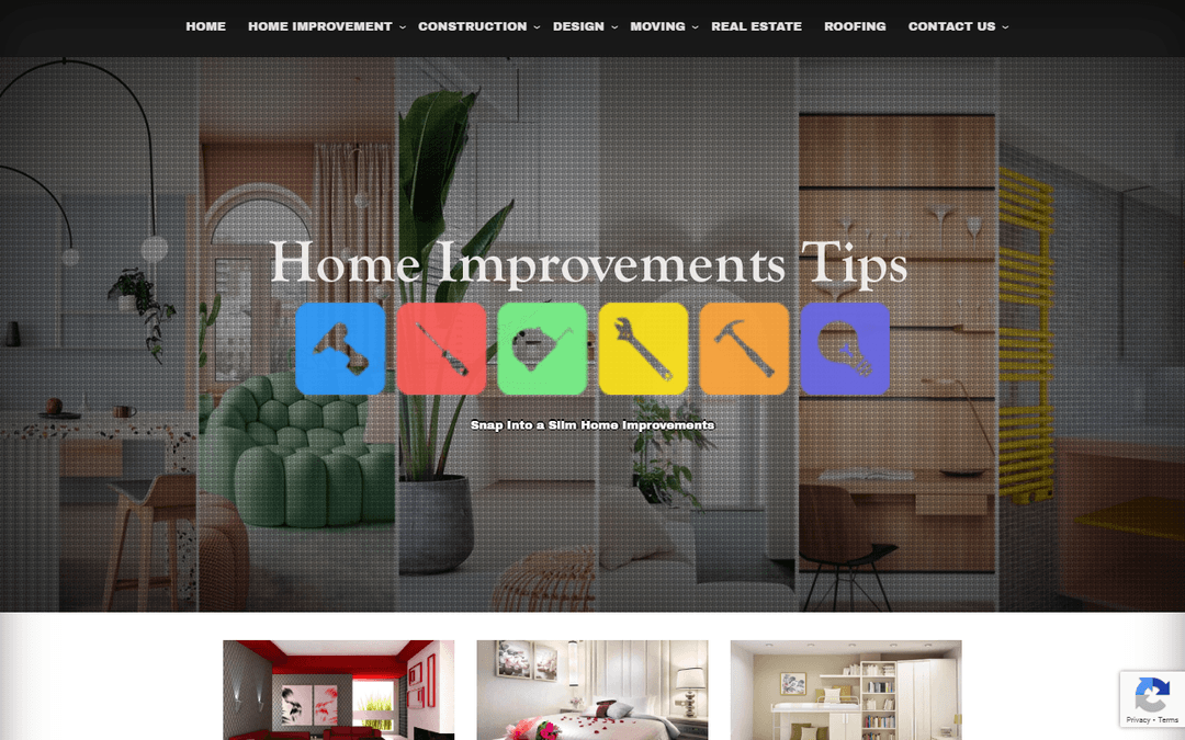 homeimprovements.tips publisher screenshot
