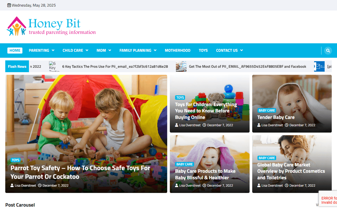 honeybit.me publisher screenshot