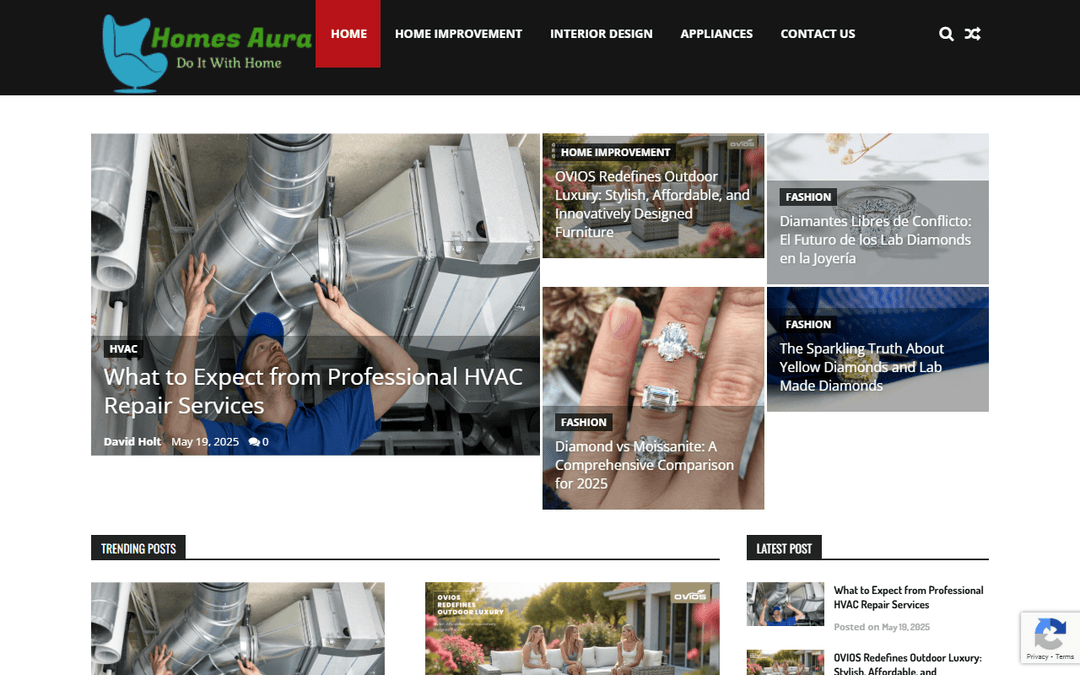 homesaura.com publisher screenshot