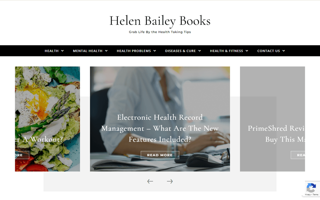 helenbaileybooks.com publisher screenshot