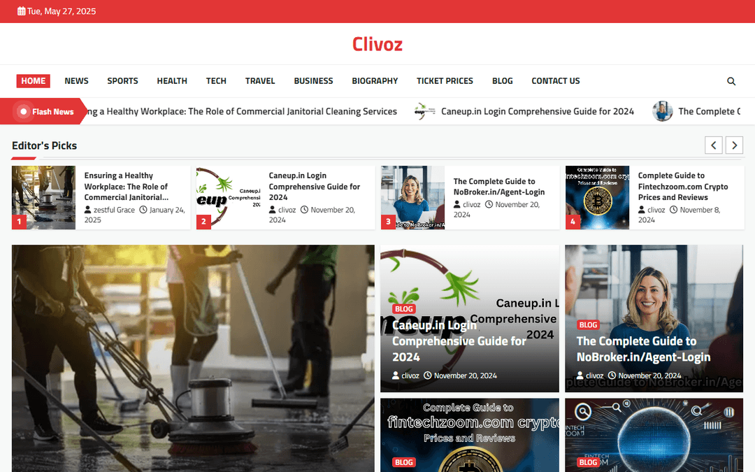 clivoz.com publisher screenshot