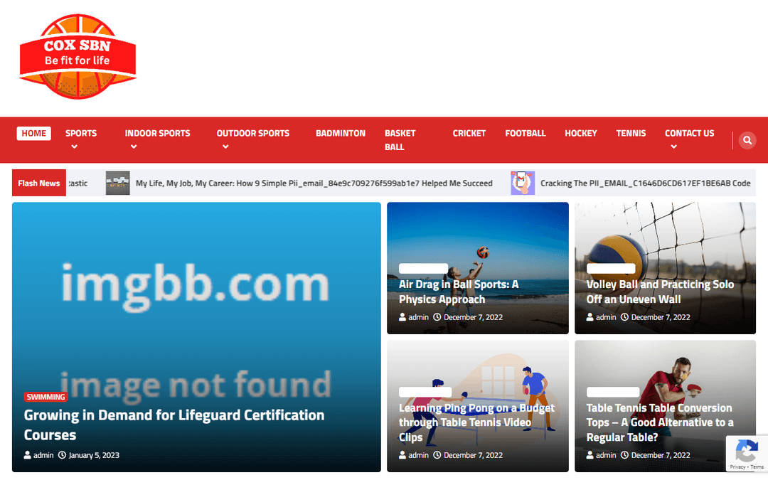 coxsbn.com publisher screenshot