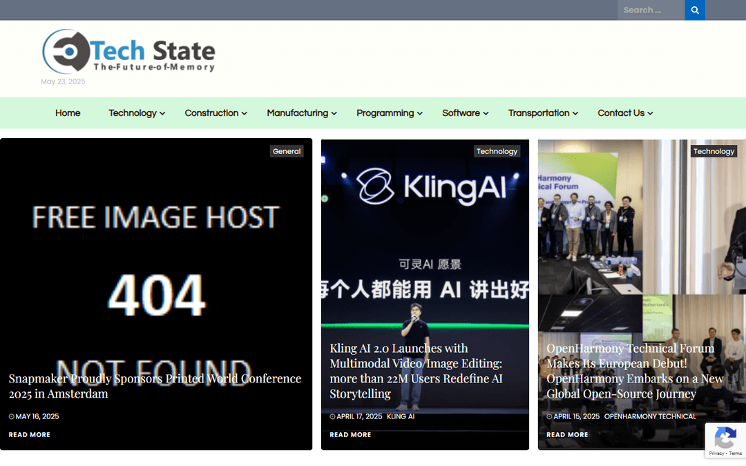 techstate.ca publisher screenshot