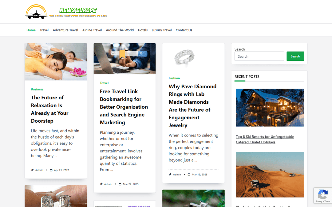 newseurope.me publisher screenshot