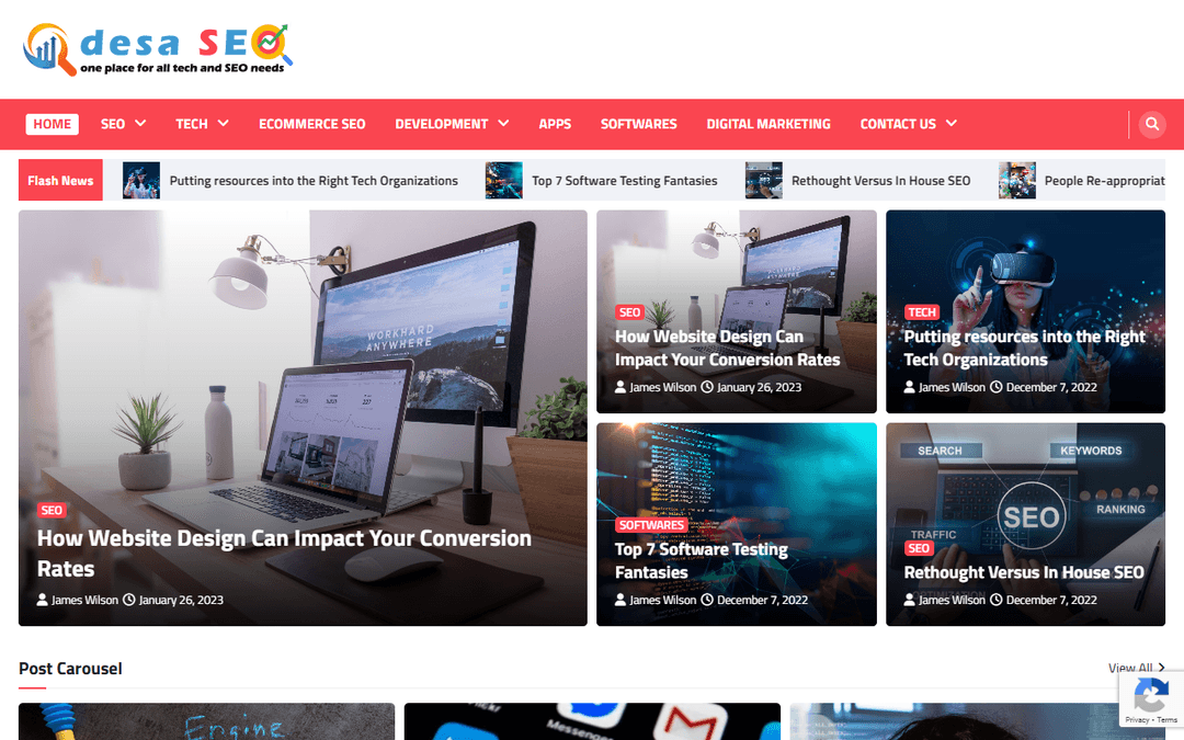 desaseo.com publisher screenshot