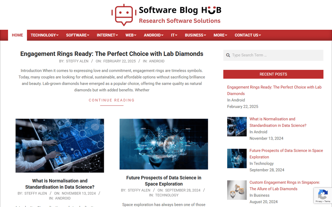 softwarebloghub.com publisher screenshot