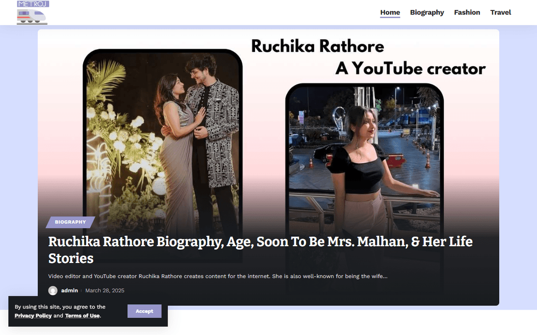 metroj.com publisher screenshot