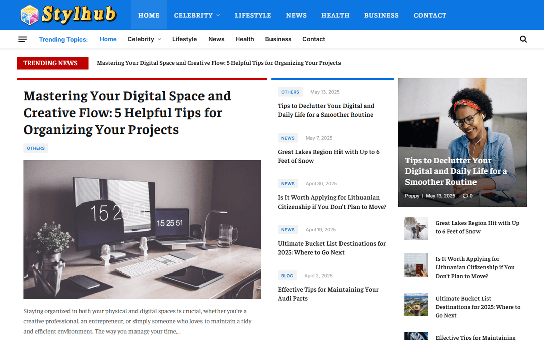 stylhub.info publisher screenshot