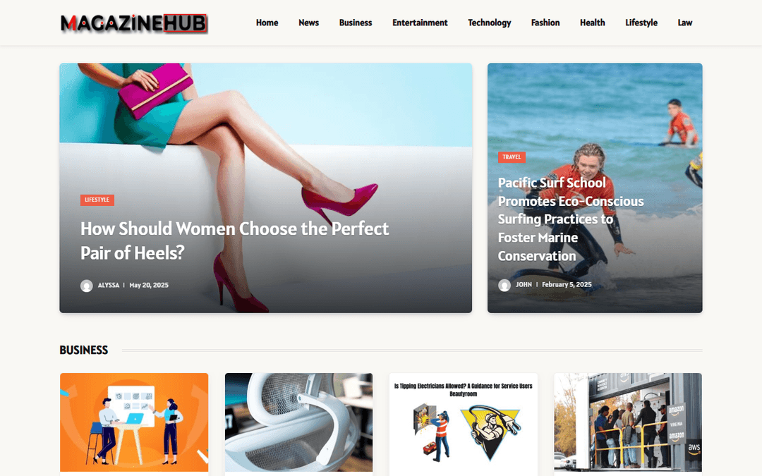 magazinehubs.net publisher screenshot