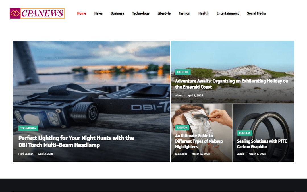 cpanews.net publisher screenshot