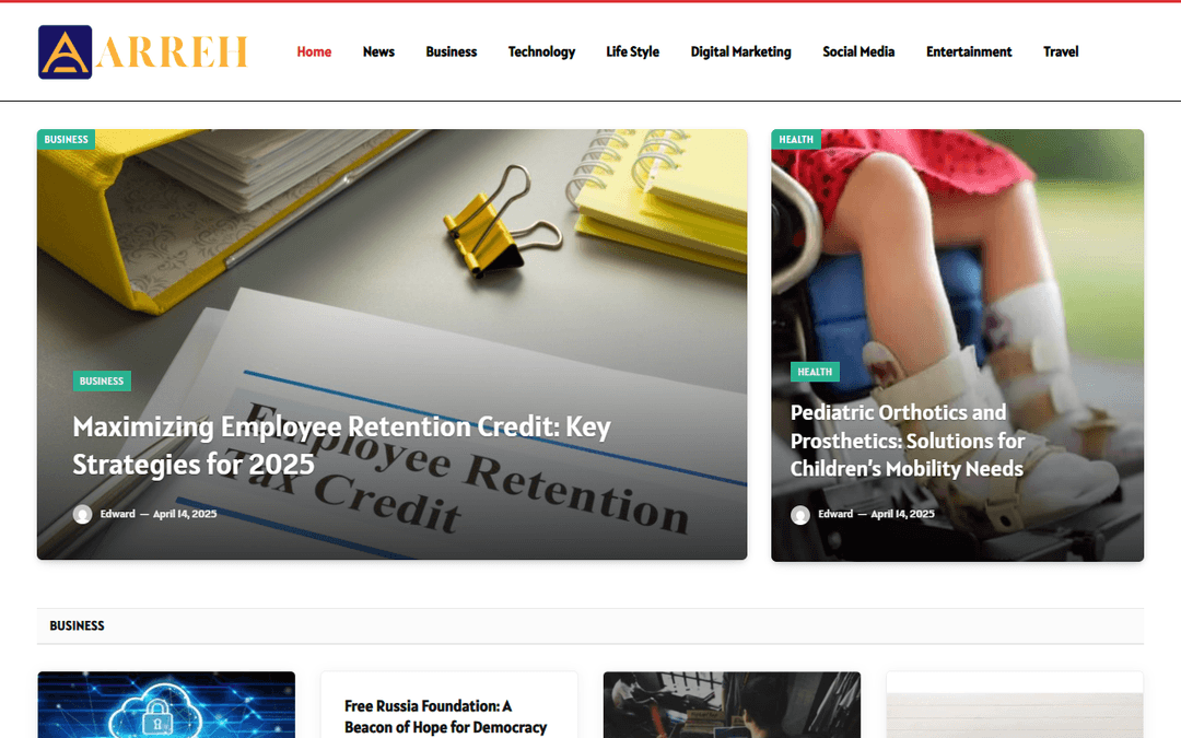 arreh.com publisher screenshot