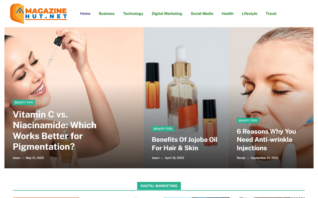 magazinehut.net publisher screenshot