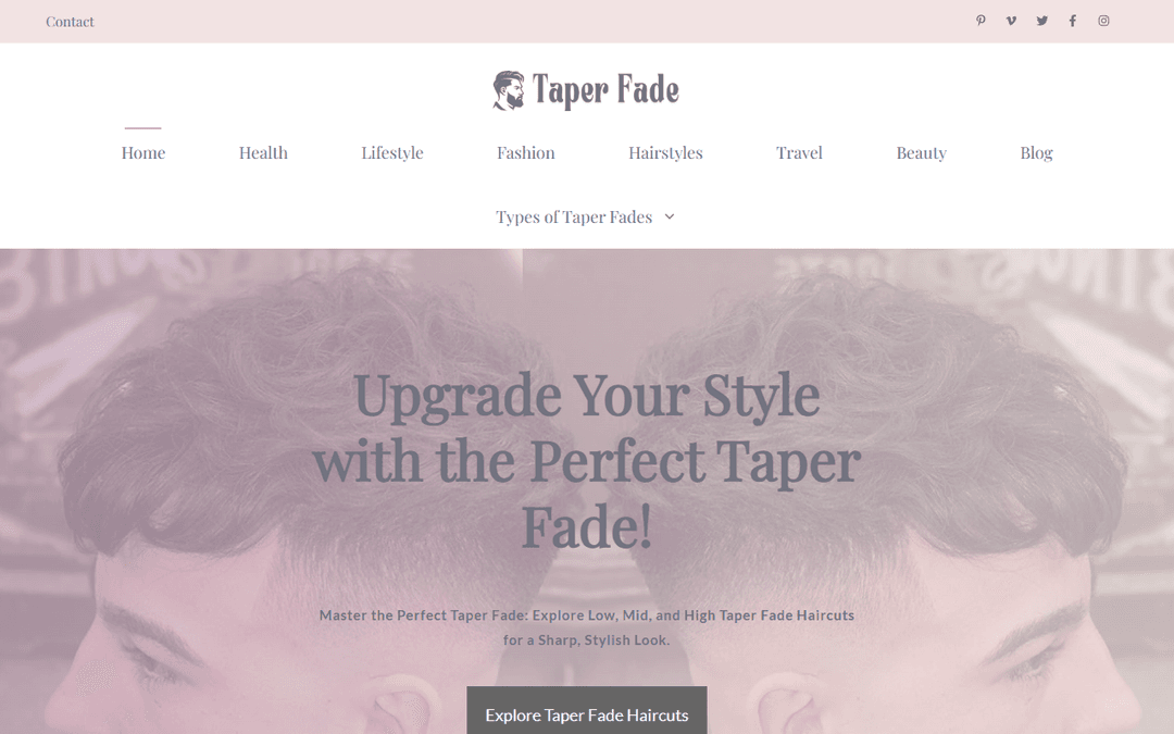 taperfadee.com publisher screenshot