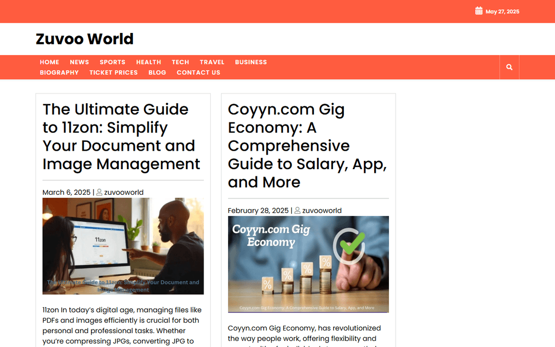 zuvooworld.com publisher screenshot