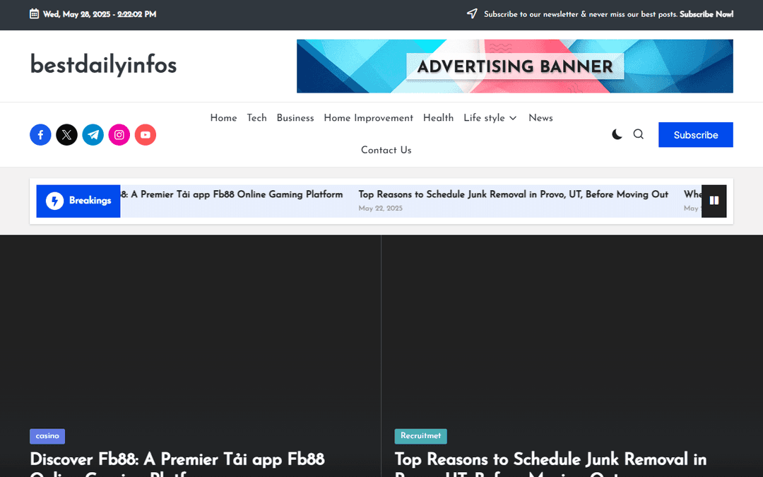 bestdailyinfos.net publisher screenshot