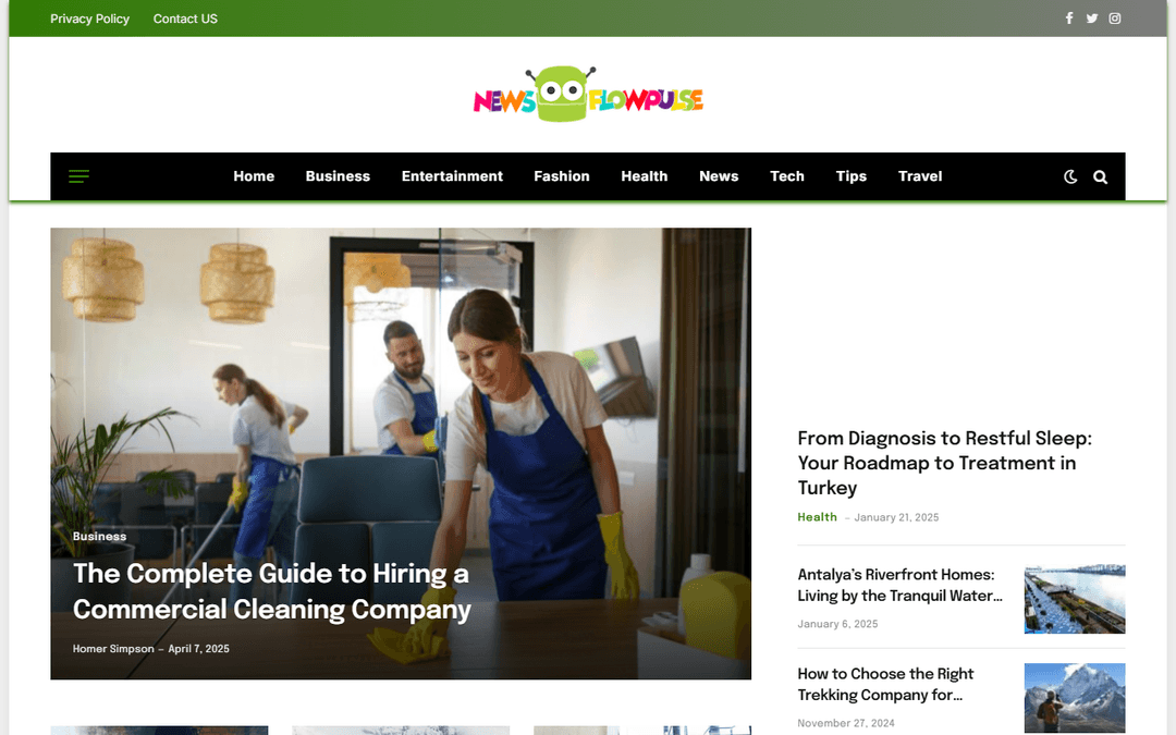 newsflowpulse.com publisher screenshot