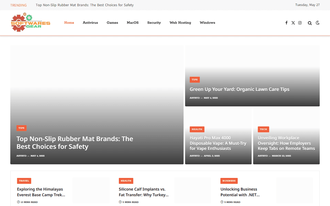 softwaresgear.com publisher screenshot