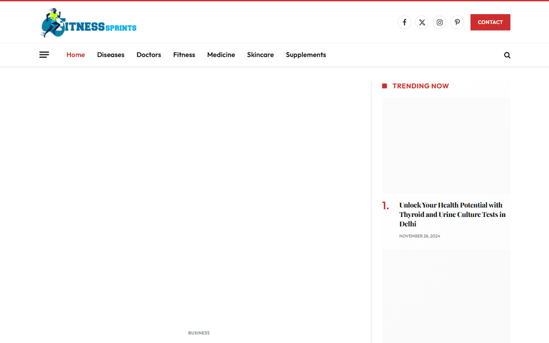 fitnesssprints.com publisher screenshot