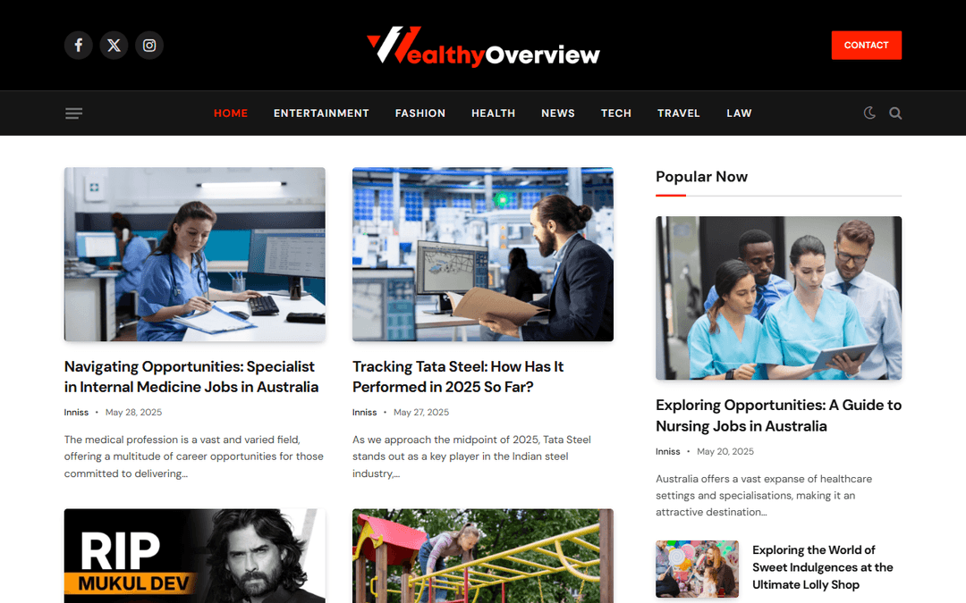 wealthyoverview.com publisher screenshot