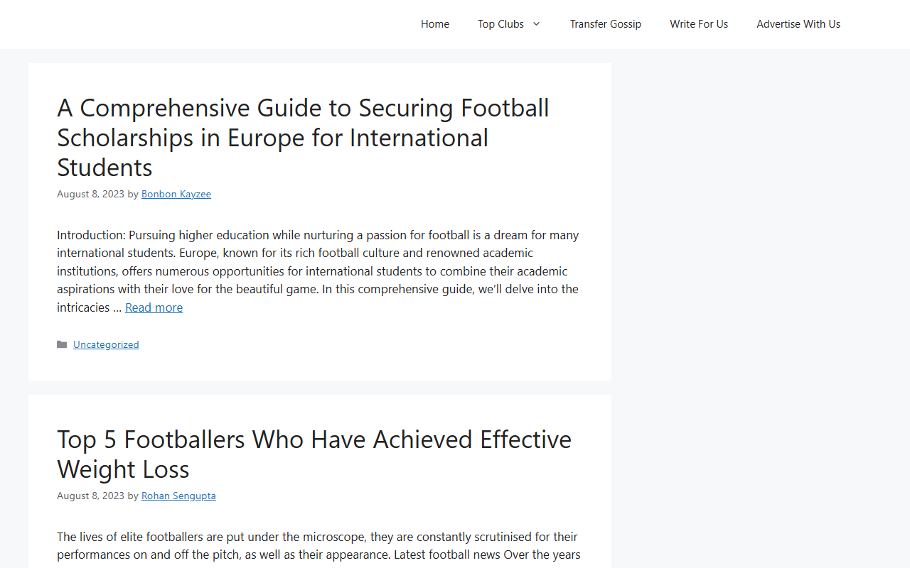 footballfriendsonline.com publisher screenshot