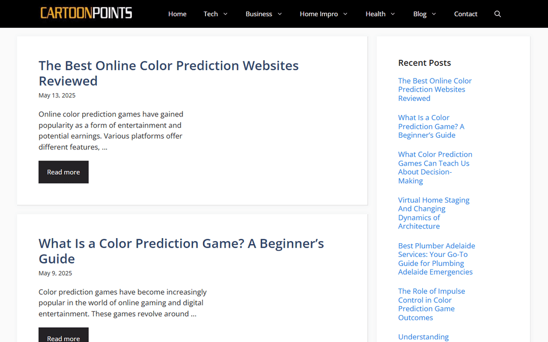 cartoonpoints.net publisher screenshot
