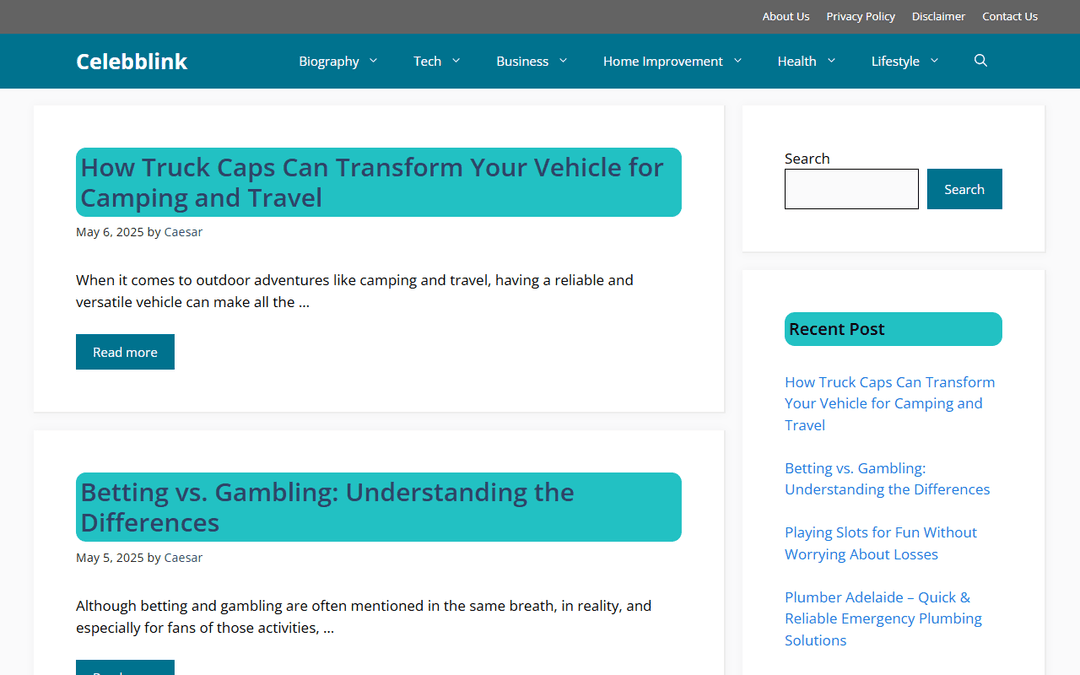 celebblink.net publisher screenshot