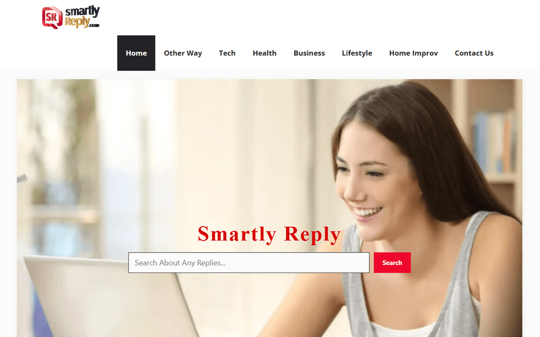 smartlyreply.com publisher screenshot