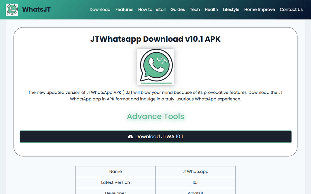whatsjt.com publisher screenshot