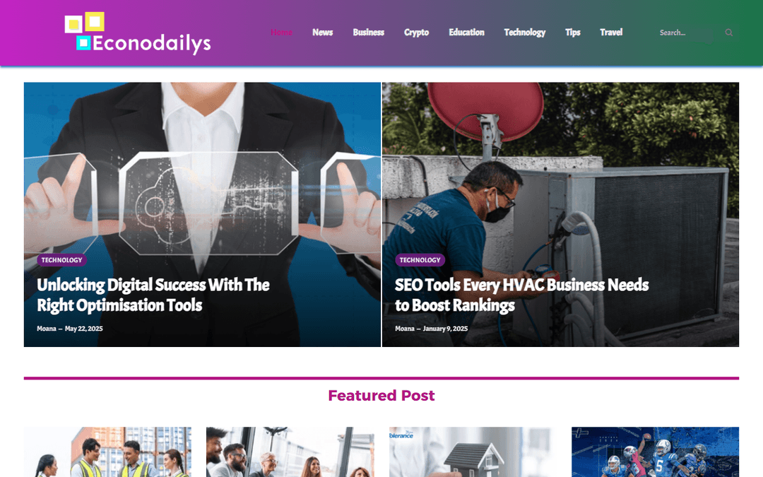 econodailys.com publisher screenshot