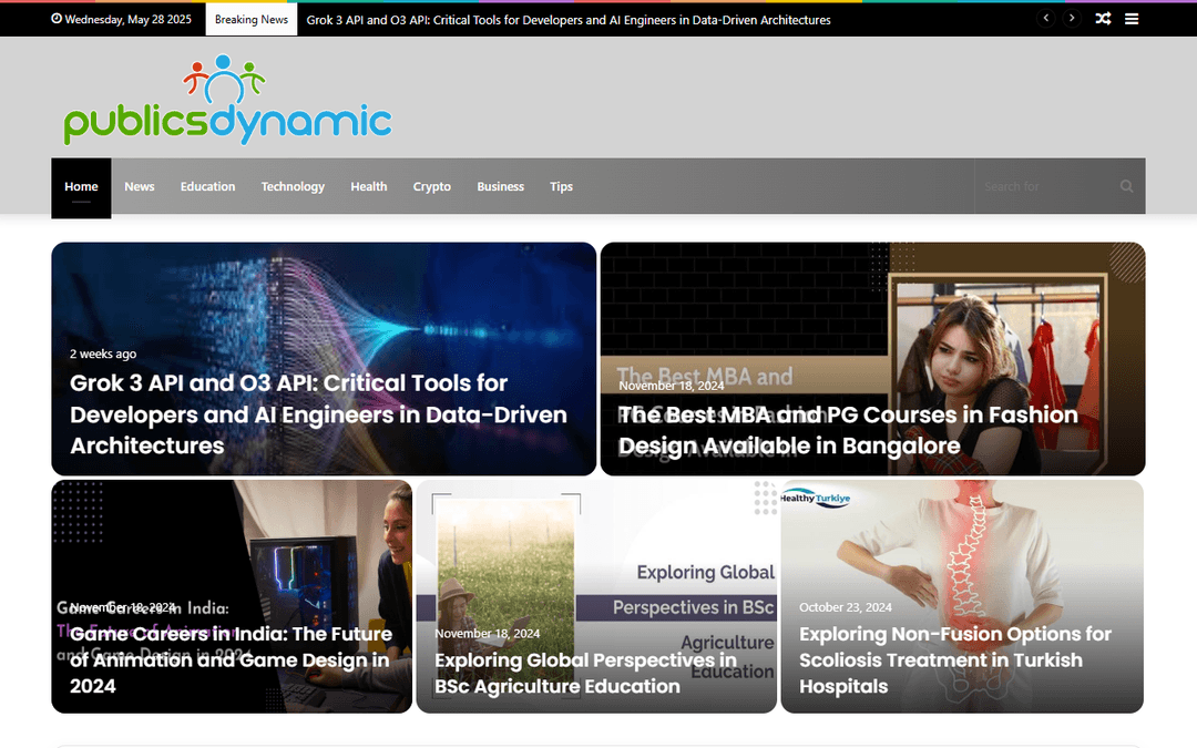 publicsdynamic.com publisher screenshot