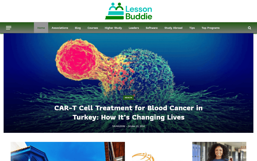 lessonbuddie.com publisher screenshot