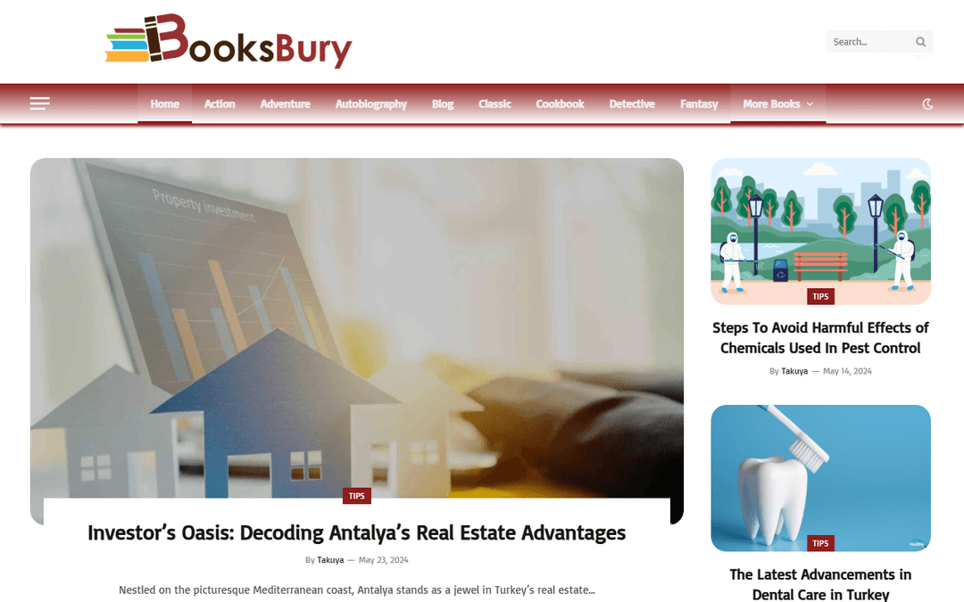 booksbury.net publisher screenshot