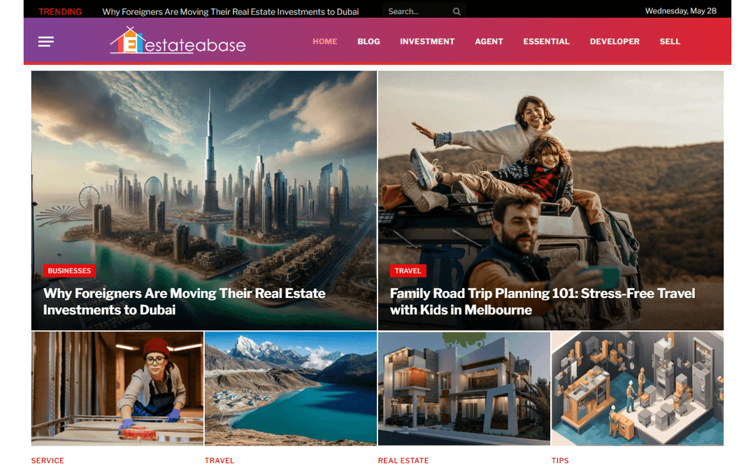 estateabase.com publisher screenshot
