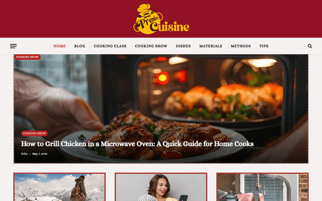 premierecuisine.com publisher screenshot
